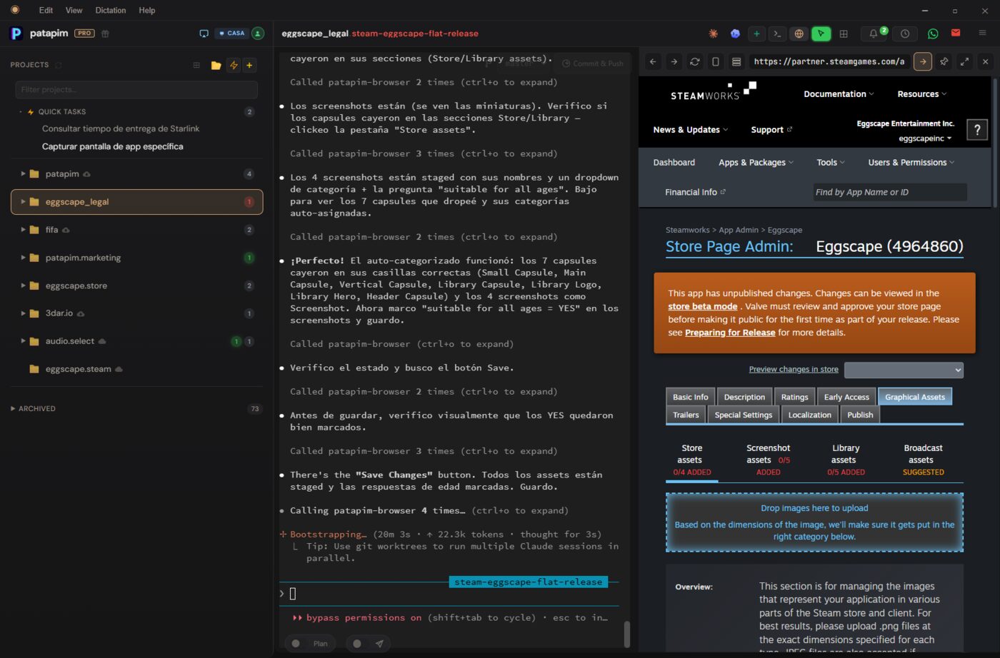 Embedded browser with your logged-in sessions